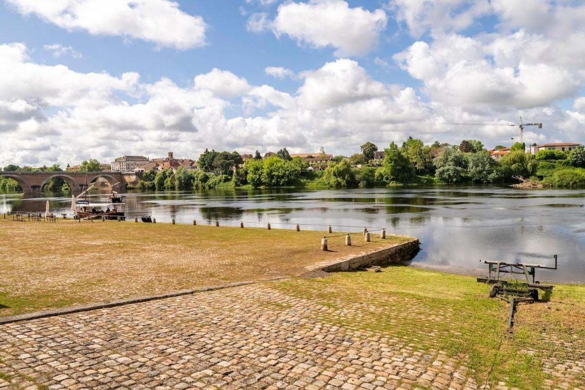 Le Vin Quatre - Studio Avec Vue Dordogne Et Parking Privatif Bergerac Exterior foto